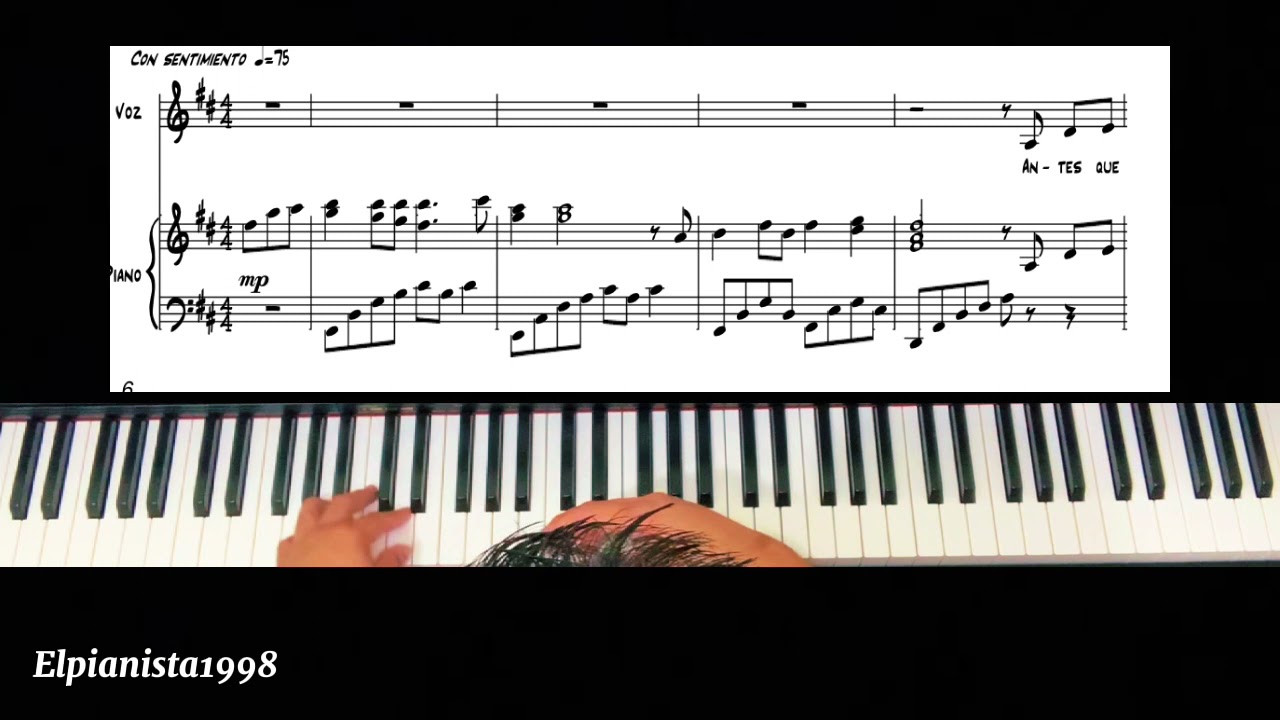 Te hallaré mi querido amigo (Piano Cover)