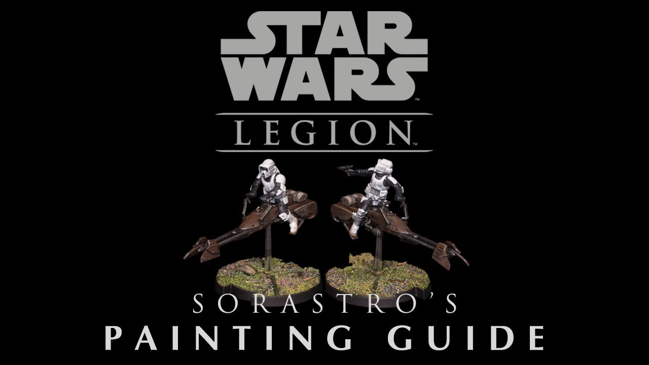 Star Wars: Legion: Руководство по покраске, эпизод 5: спидеры