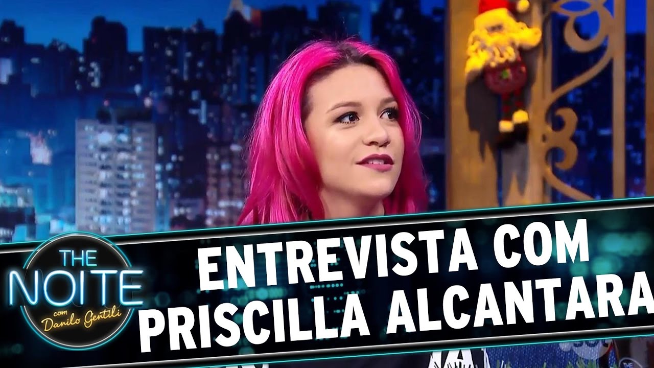 Entrevista com Priscilla Alcantara | The Noite (12/12/16)