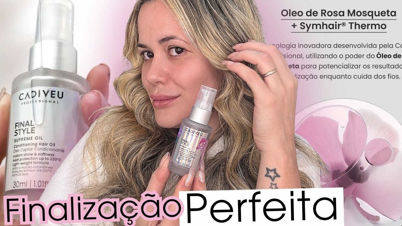 Cadiveu Final Style Supreme Oil | O óleo para finalização Perfeita 