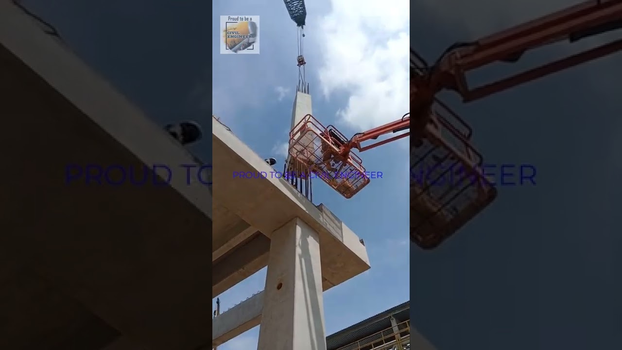 Precast Column Installation