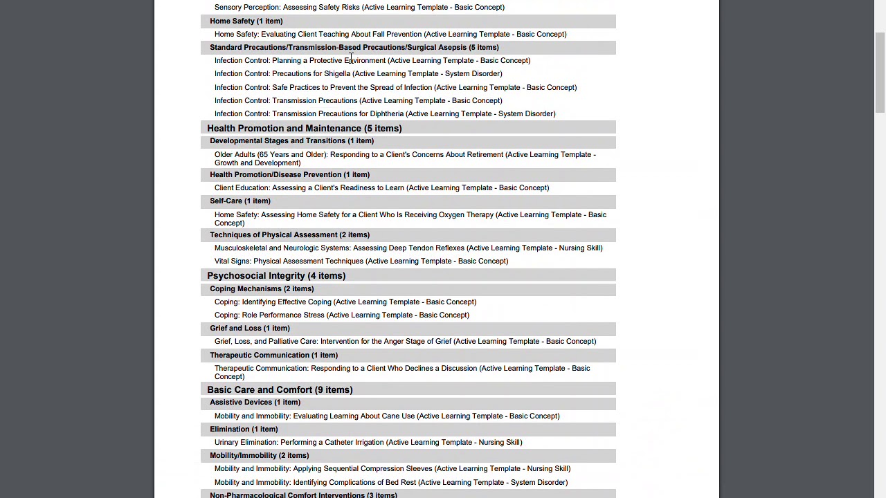 ATI Improve tab instructions for students & faculty