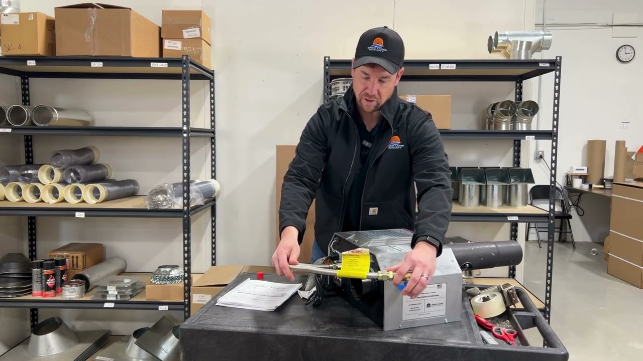 Radiant Heater Gas Connection Explained | Avoid Leaks with the Proper C Configuration