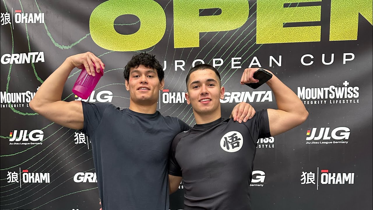 Blaugurt 85kg kämpft um sein Leben | Jiu Jitsu League Germany Cologne | VLOG