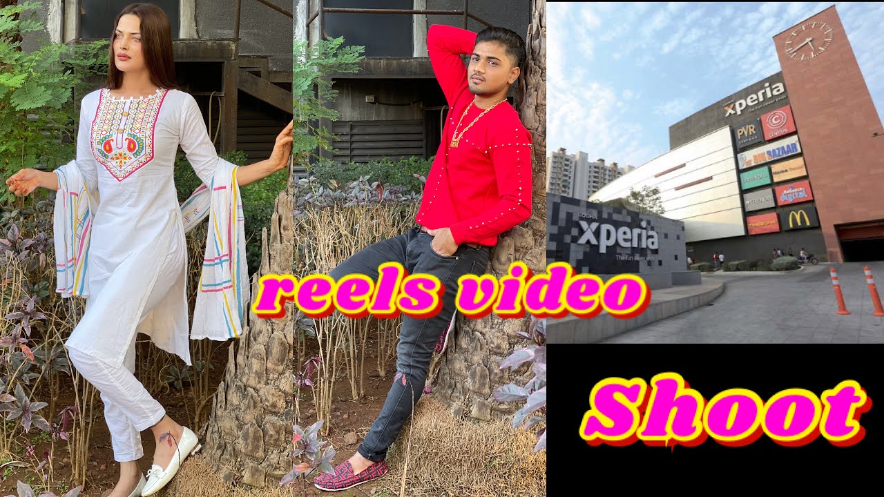 reels video shoot xperia mall Dombivli | Khushi Shaikh | [Rashid mahol ]