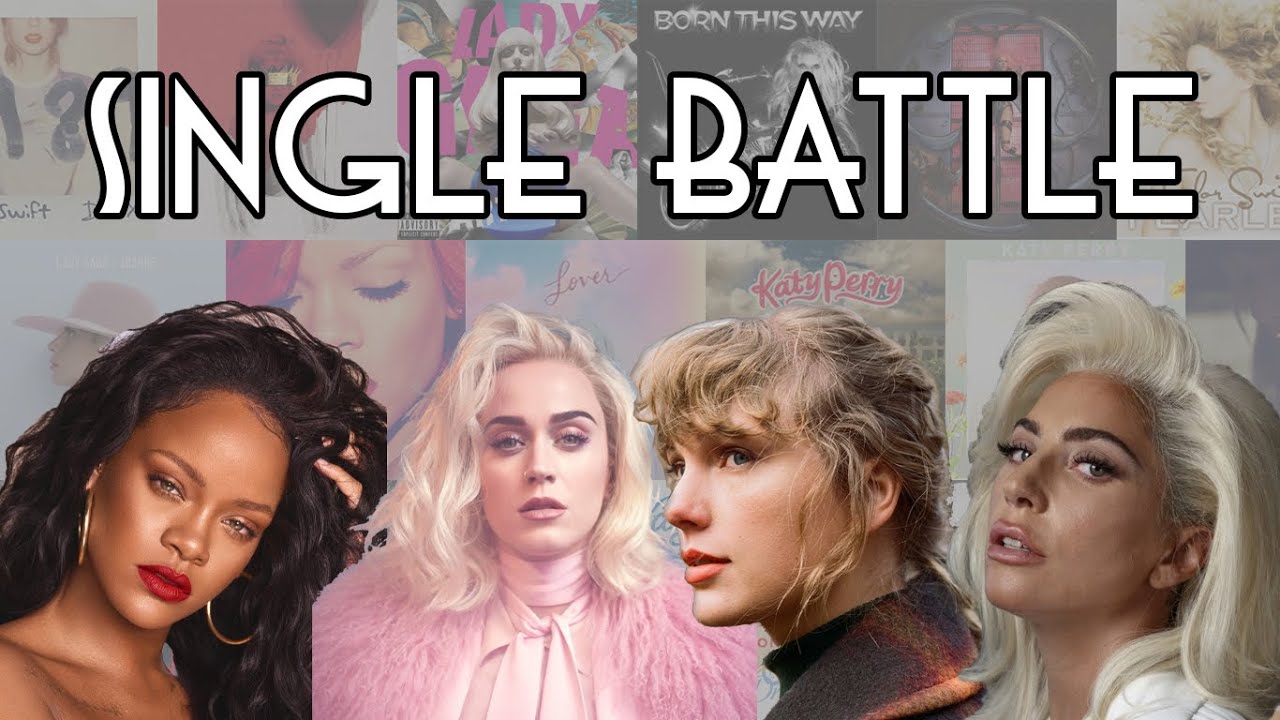 Rihanna VS Katy Perry VS Taylor Swift VS Lady Gaga SINGLE BATTLE | PopBop!