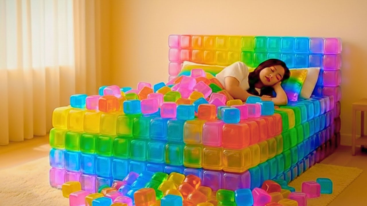 Which Surreal Bed Would You Choose? 🛏️✨Ultimate Oddly Satisfying AI ASMR