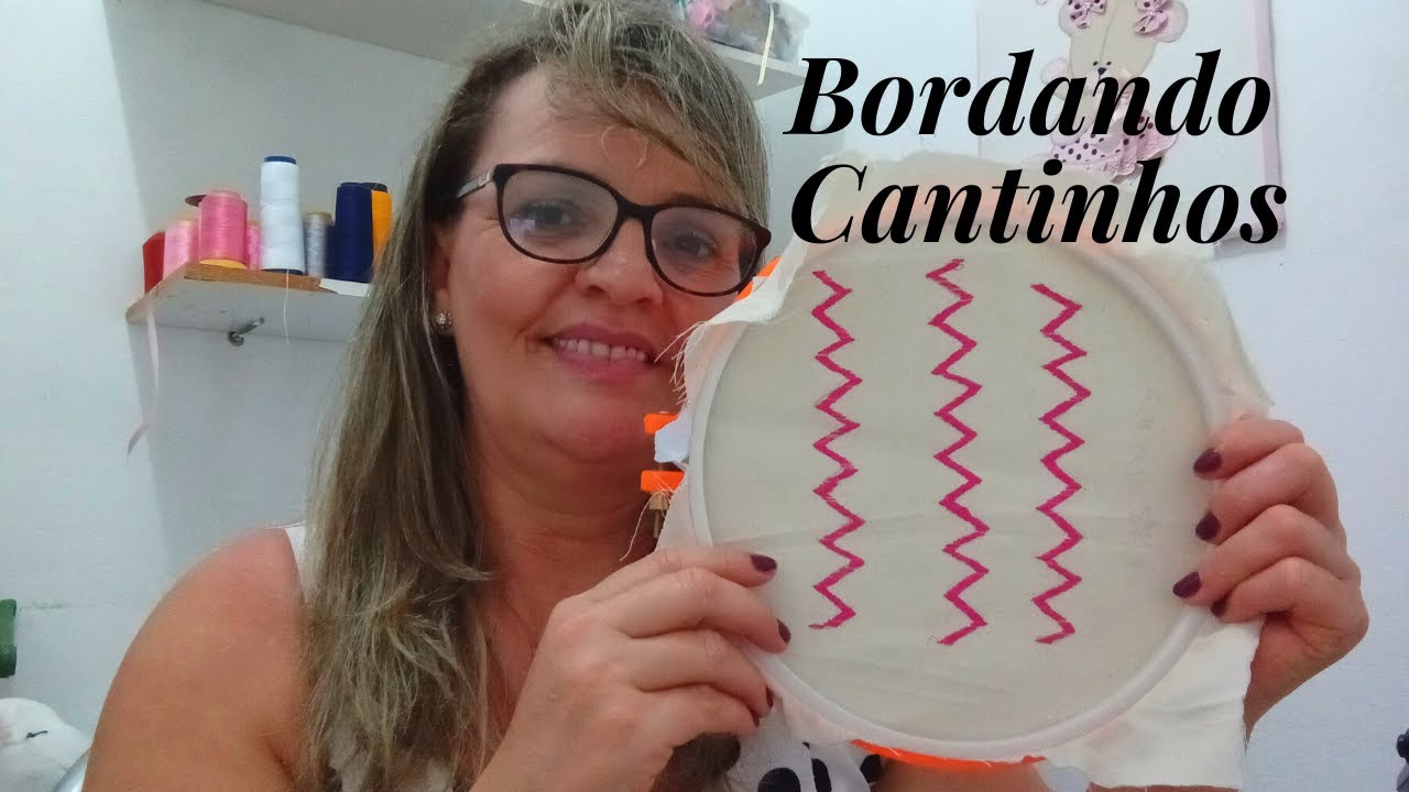 APRENDA A BORDAR CANTOS PERFEITO (Iniciante praticante)