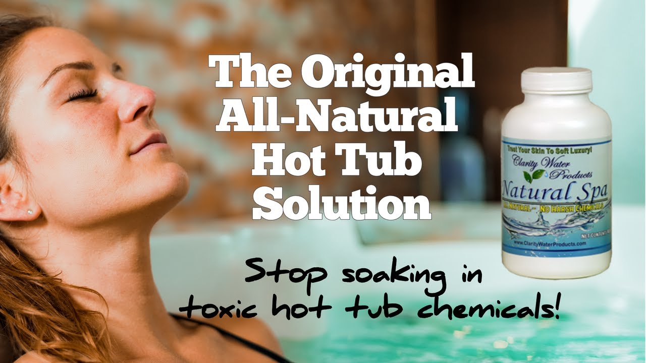 Natural Hot Tub Water Treatment ⭐️ Chlorine-free natural hot tub ⭐️