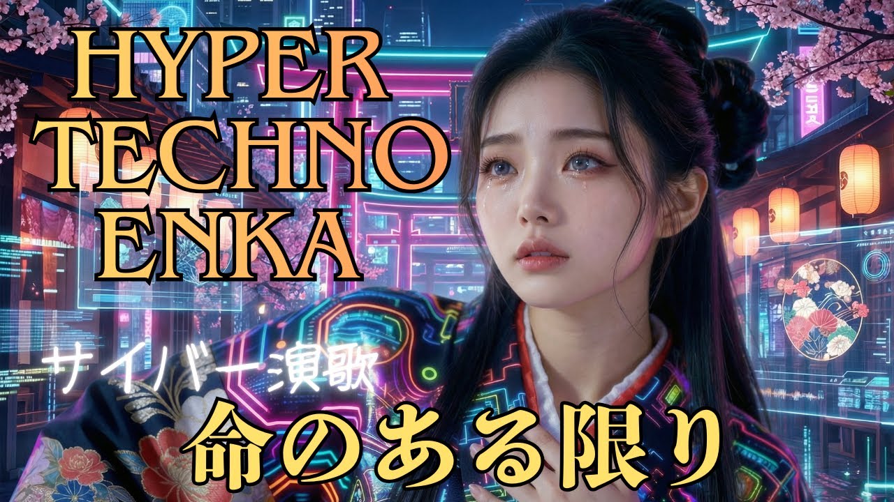 【テクノ演歌】ハイパーテクノ＆演歌の最強コラボ！『命のある限り / サイバー演歌』MUSICVIDEO