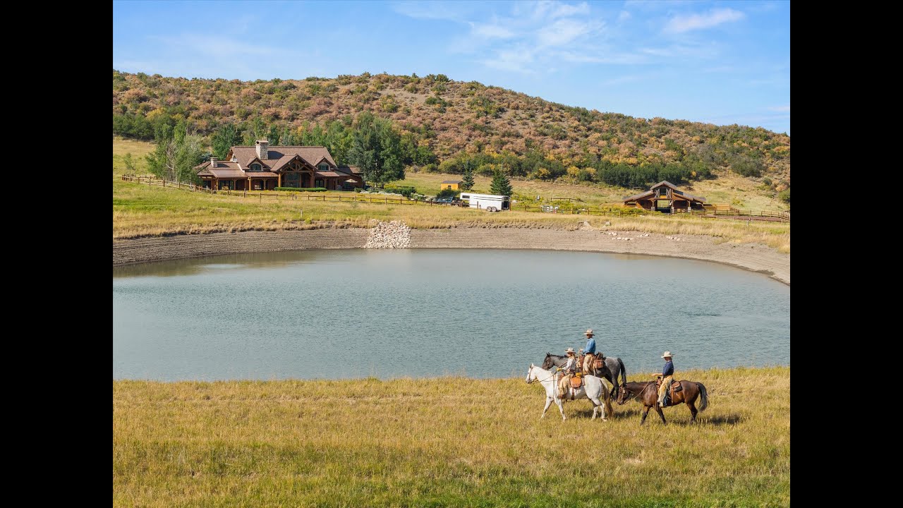 Horse Ranch with 107 Acres, Pond and Panoramic Views -1301 Shield O Road, Snowmass, CO 81654