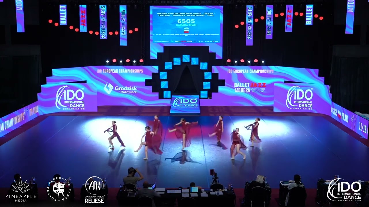 Ramada Opole - VOILÀ - 4 miejsce grupa modern  children - Mistrzostwa Europy IDO 2025