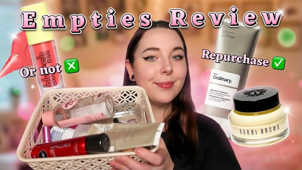 Empties Review | Worth repurchasing or not?? 🤔🩷