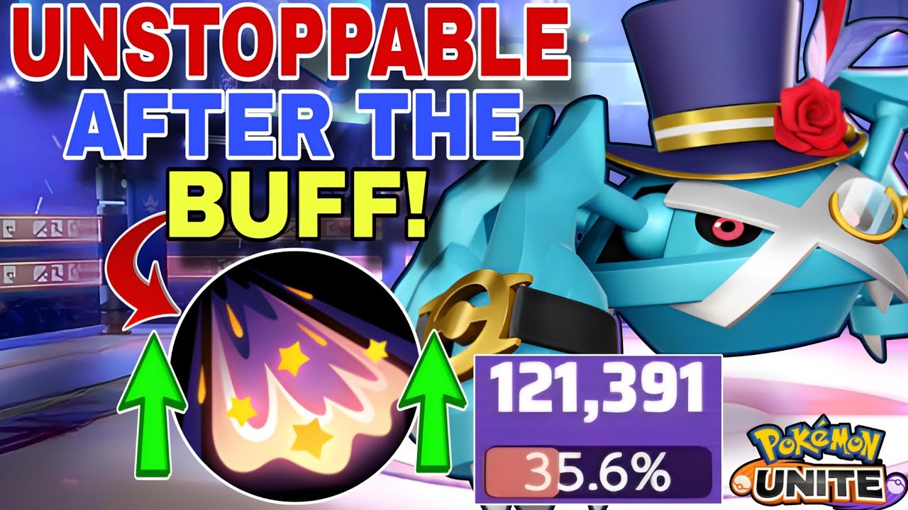 METAGROSS Becomes Unstoppable with the Buffed METEOR MASH | Pokemon Unite