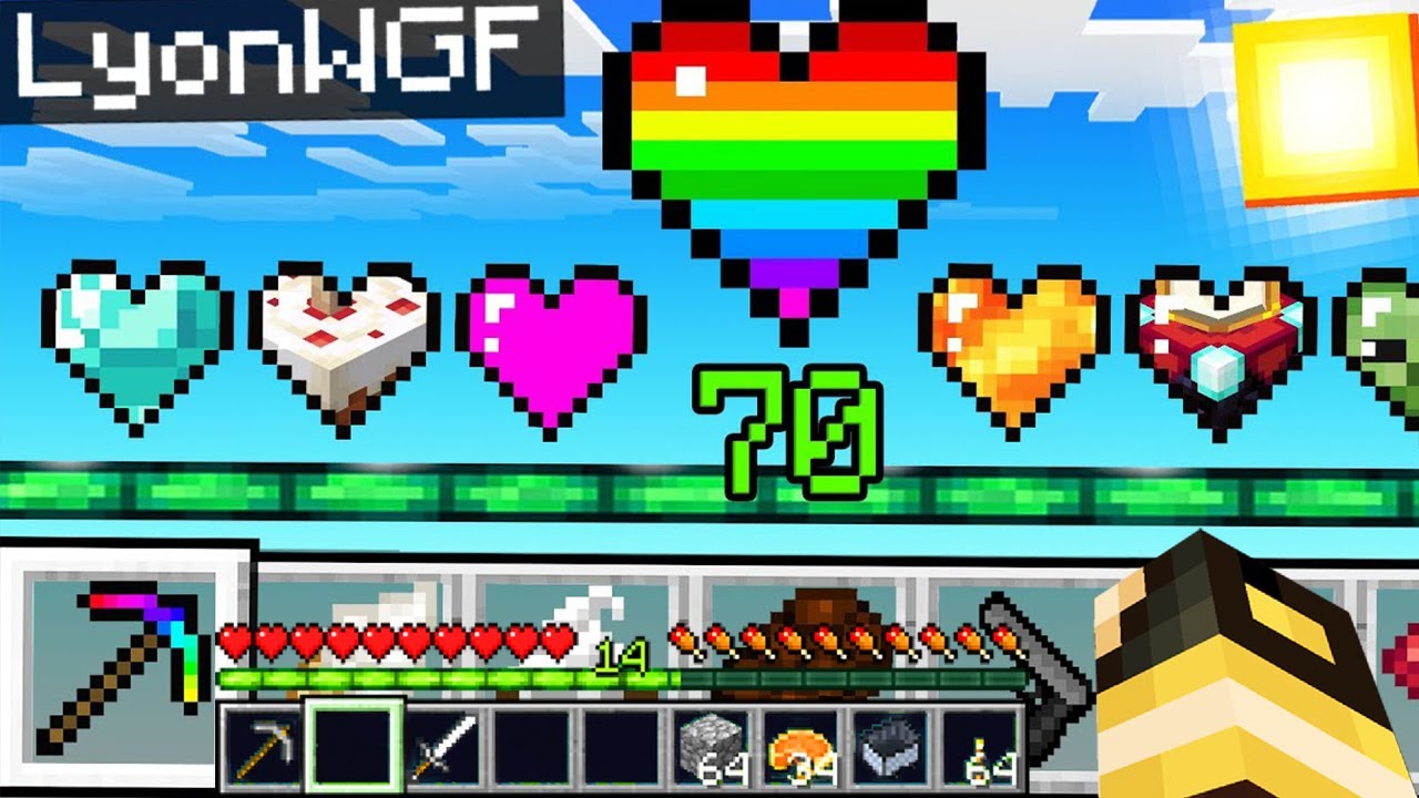 MINECRAFT MA CREO I CUORI DIVERTENTI PERSONALIZZATI!!