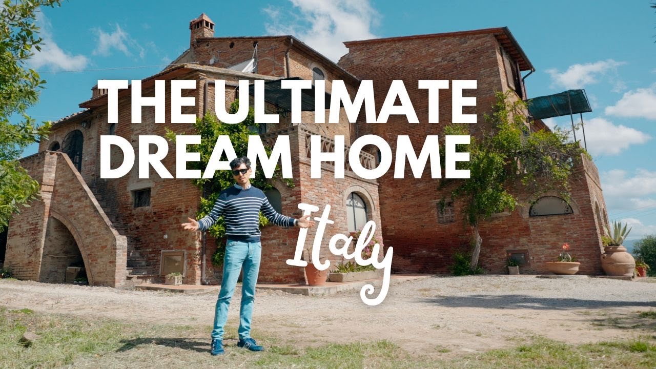 I found a dream home in Italy at a crazy price: 6 bedrooms, pool, olive grove in Umbria