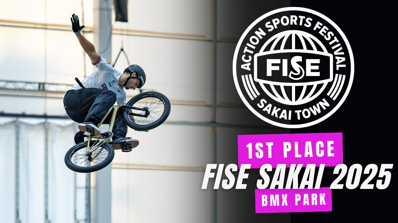 Джуд Джонс &mdash; 1-е место &mdash; Финал Кубка мира UCI по BMX Freestyle Park &mdash; Сакаи 2025