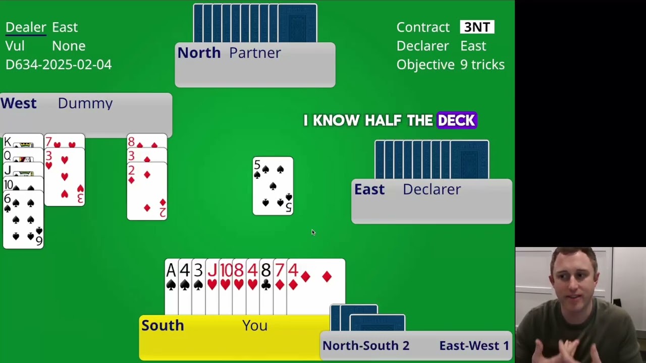 Defensive Problem 2: Choosing the Right Opening Lead vs 2NT