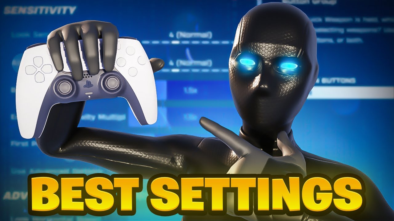 ЛУЧШИЕ настройки контроллера + чувствительность в Fortnite, Глава 7! (PS4/PS5/XBOX/PC)