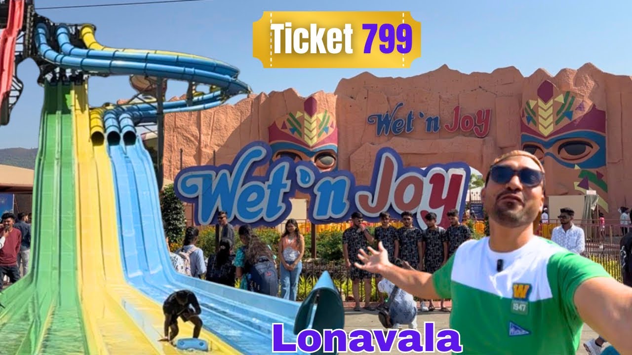 Wet n Joy WaterPark & Amusement park Lonavala | full Information | Ticket and food 
