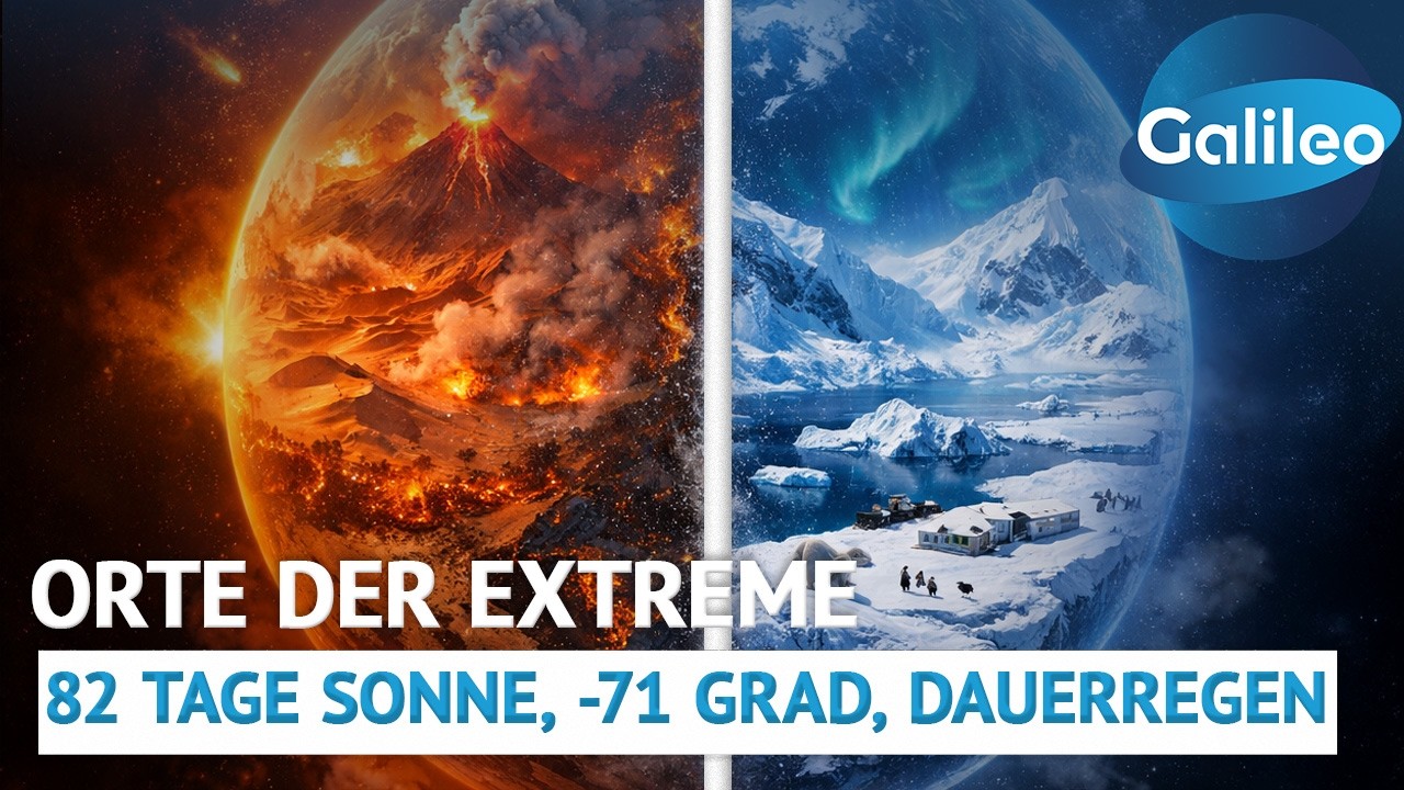 Top 5: Die extremsten Orte der Erde | Galileo | ProSieben