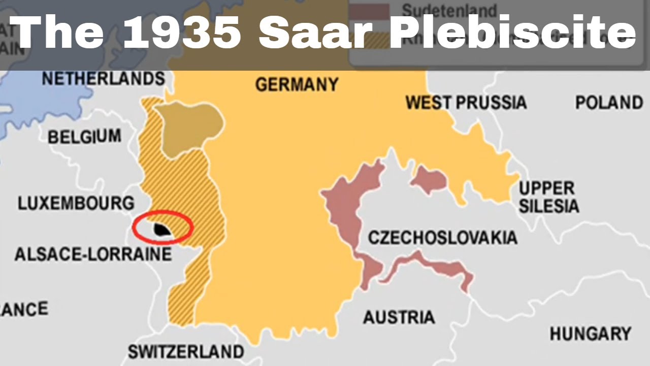 13 января 1935 года: Саар голосует на плебисците за воссоединение с Германией.
