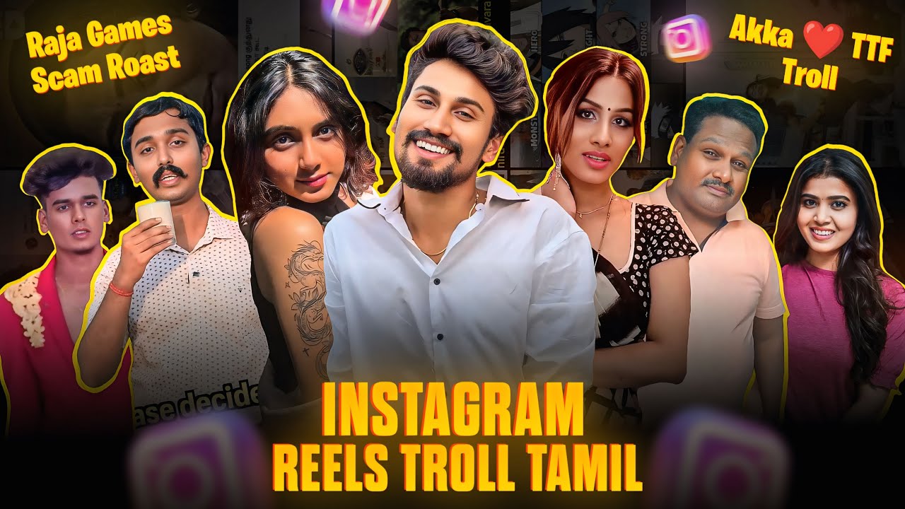 INSTAGRAM REELS TROLL தமிழ் | Raja Games Scam Troll | Cringe Lovers Troll | Insta Reels Roast |RA-1