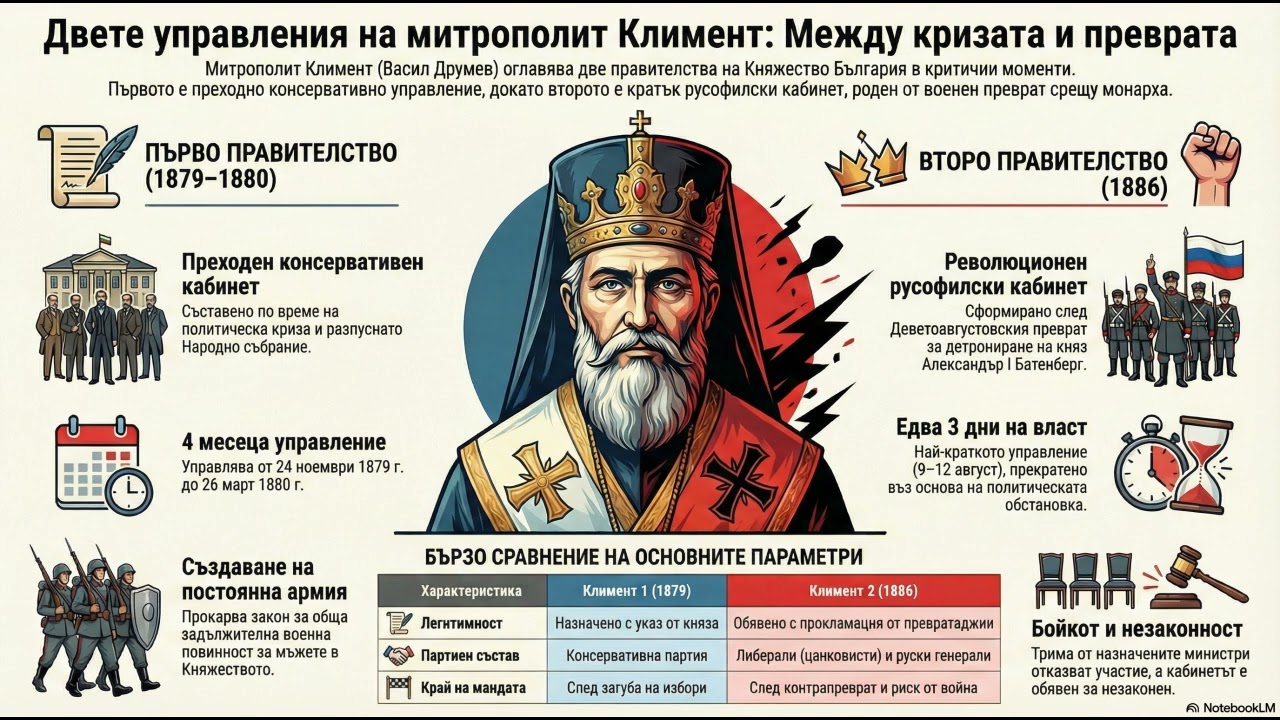 Правителстватаа на митрополит Климент