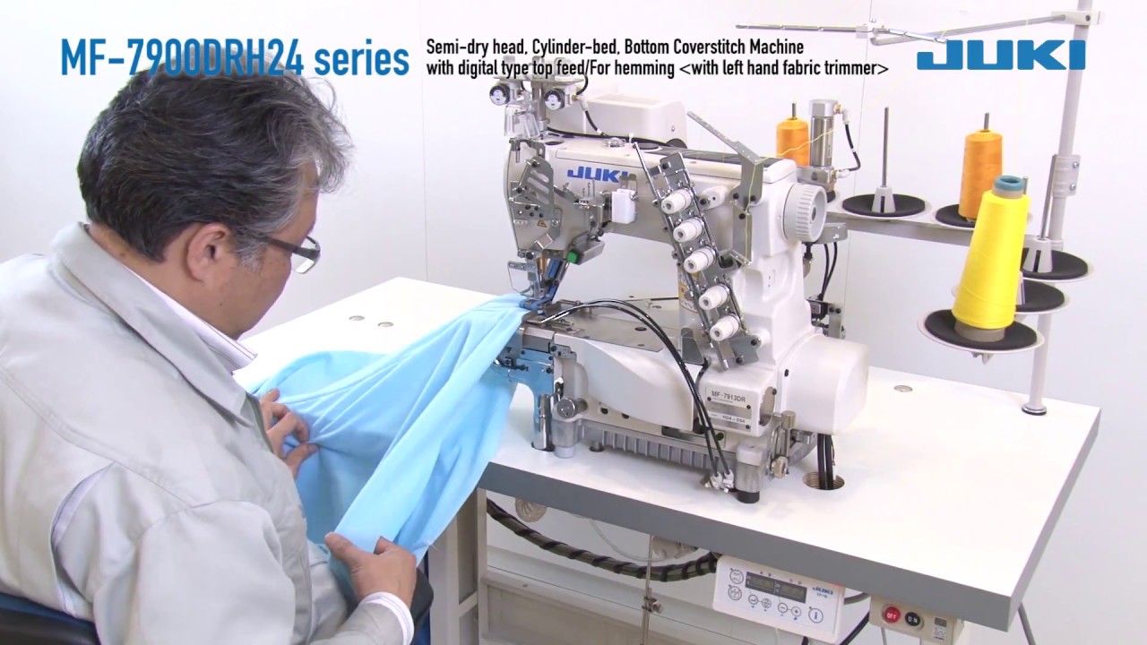JUKI - MF-7913DR Coverstitch Machine with Digital Top Feed