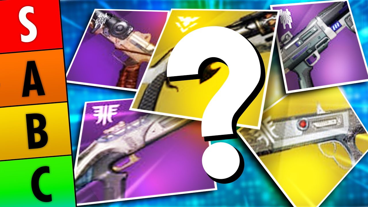 Shotgun PvP Tier List Rankings (Destiny 2)