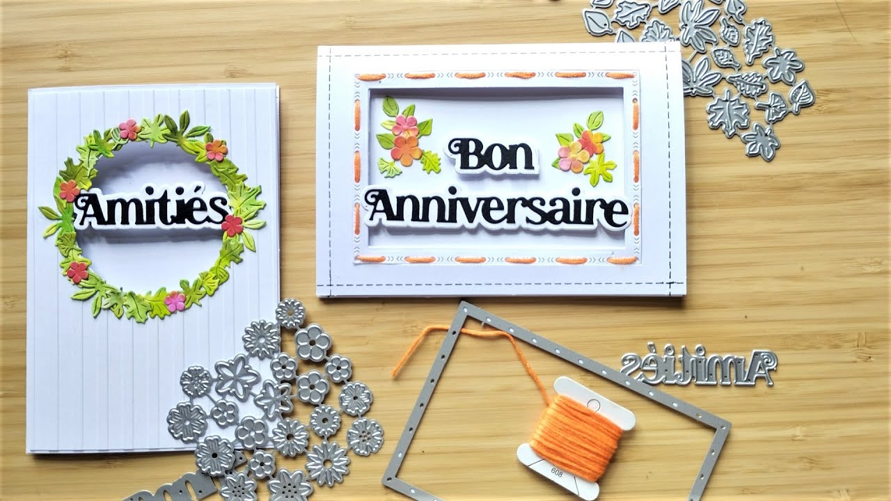 Tuto carte message 