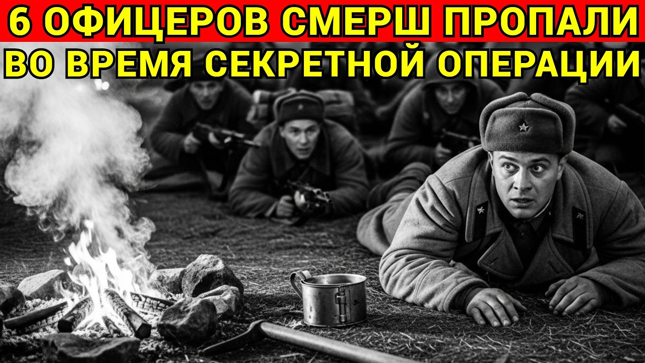 СМЕРШ: Драма Разведки. Шестеро Офицеров Исчезли без Следа на Операции