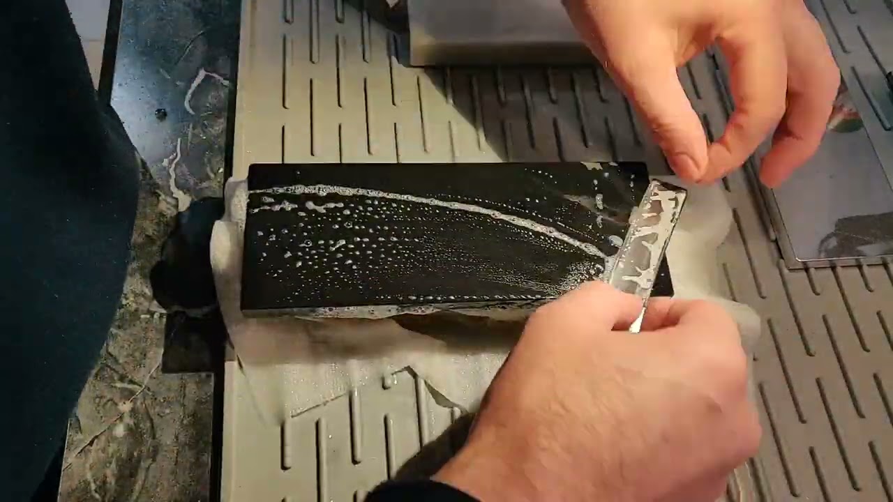 Bengall Razor Honing On Arkansas Stones pt2
