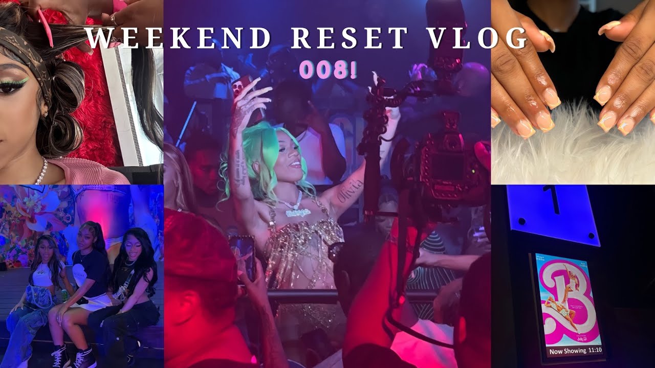 Weekend Reset Vlog 008! ( Barbie movie , pop up shop, Glorila B-Day + more)