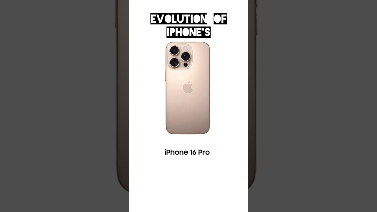 Evolution of iphone's #apple #iphone #evolution #samsung