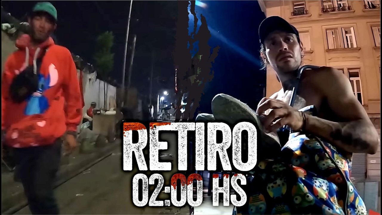 Retiro, Así es la MADRUGADA EN RETIRO