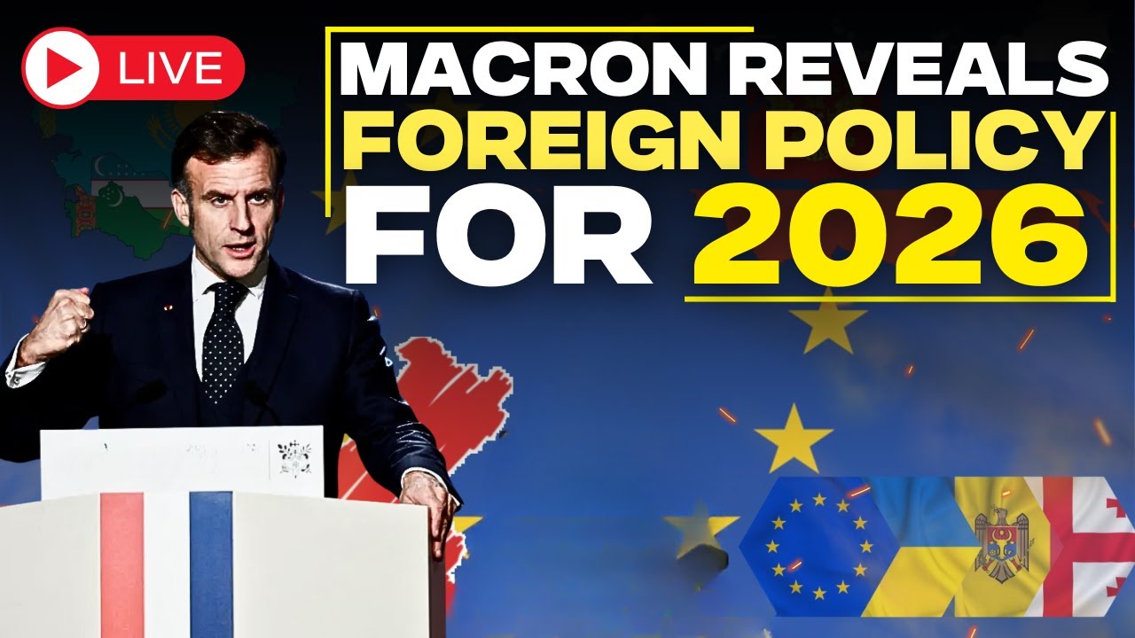 LIVE | Emmanuel Macron Speaks on France's diplomatic priorities at annual Ambassadors' Conference