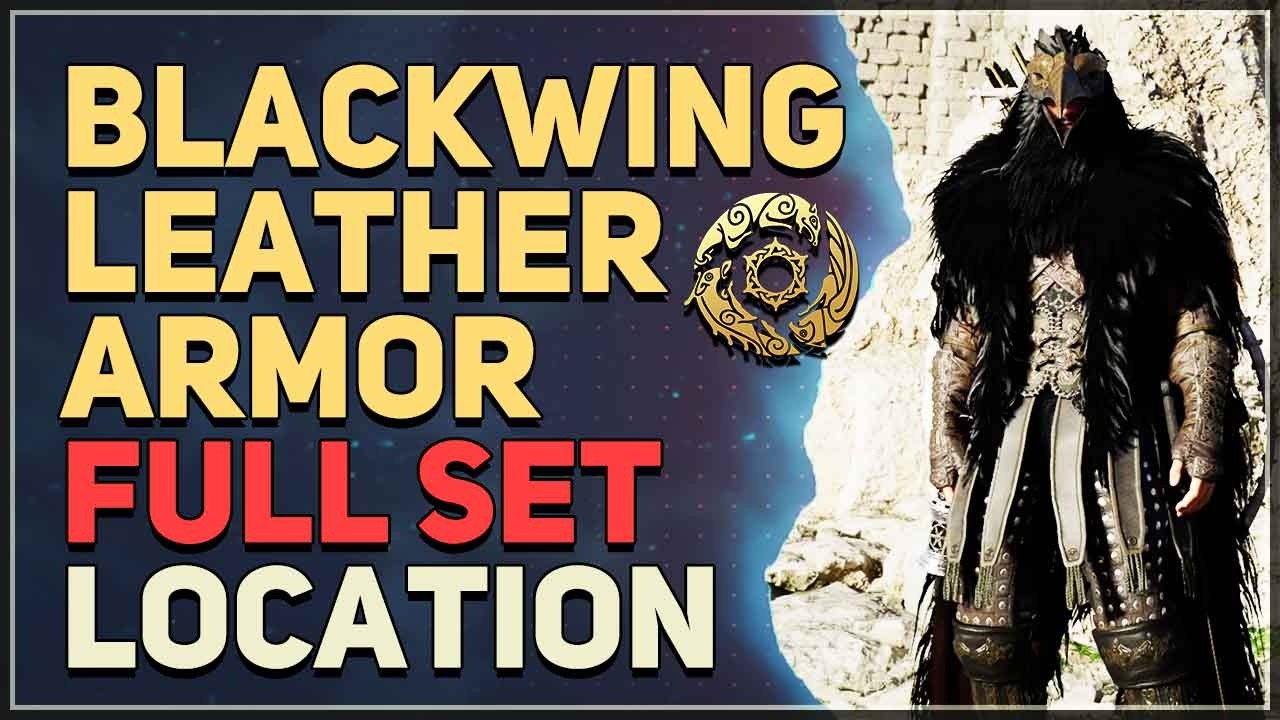 Blackwing Leather Armor FULL SET Location Crimson Desert