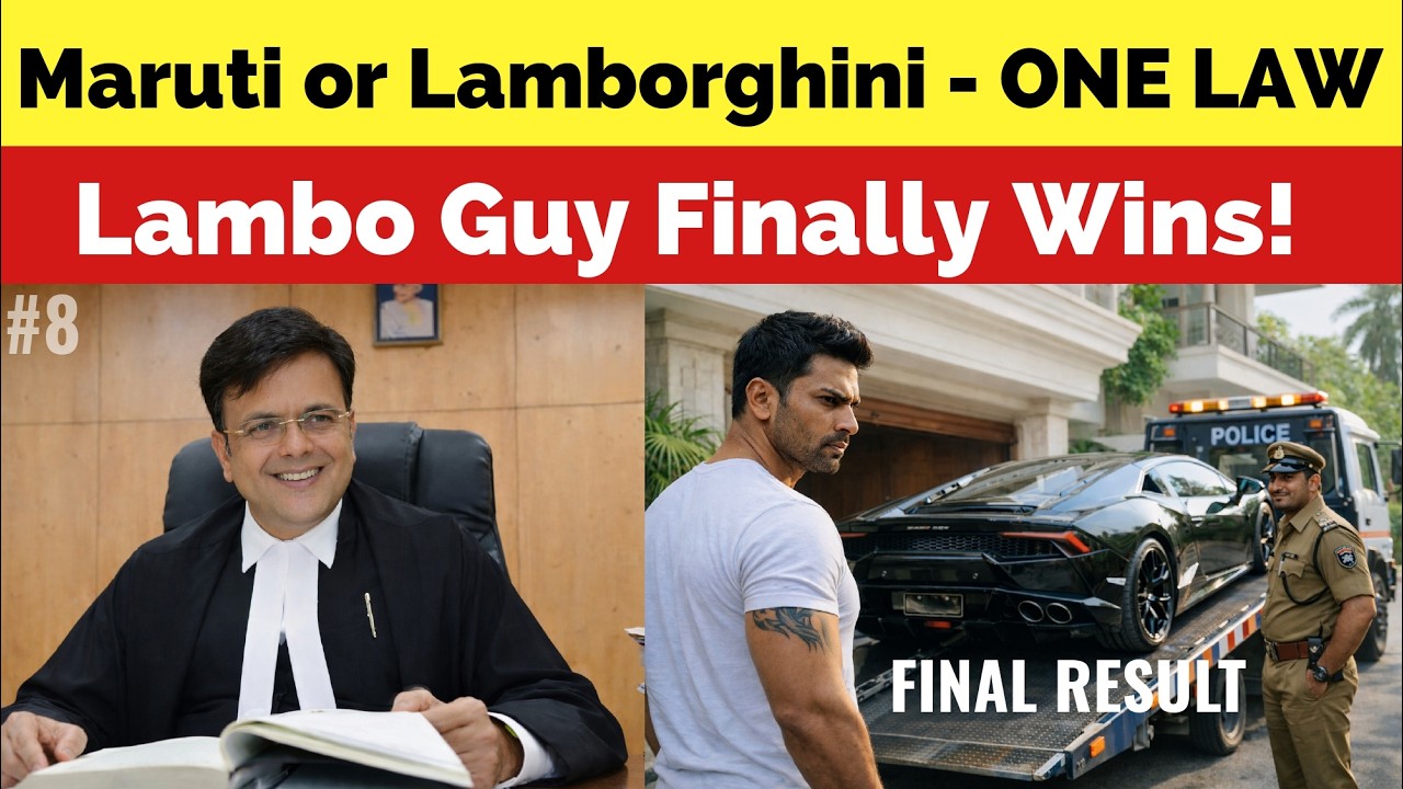 Lamborghini Guy Finally Wins! Justice Delivered #law #justice