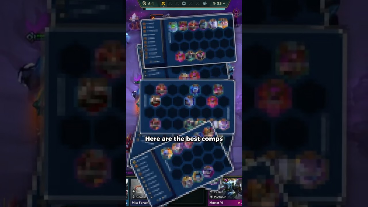 The BEST Comps to Climb With in Set 17