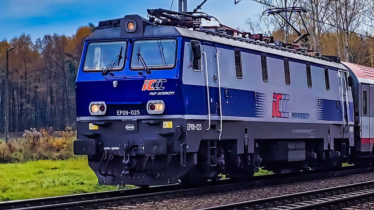 EP09-025 ⚪🔵🟠 IC 106 PORTA MORAVICA 🔹Brzeszcze🔹➡️ PRZEMYŚL GŁ&Oacute;WNY 