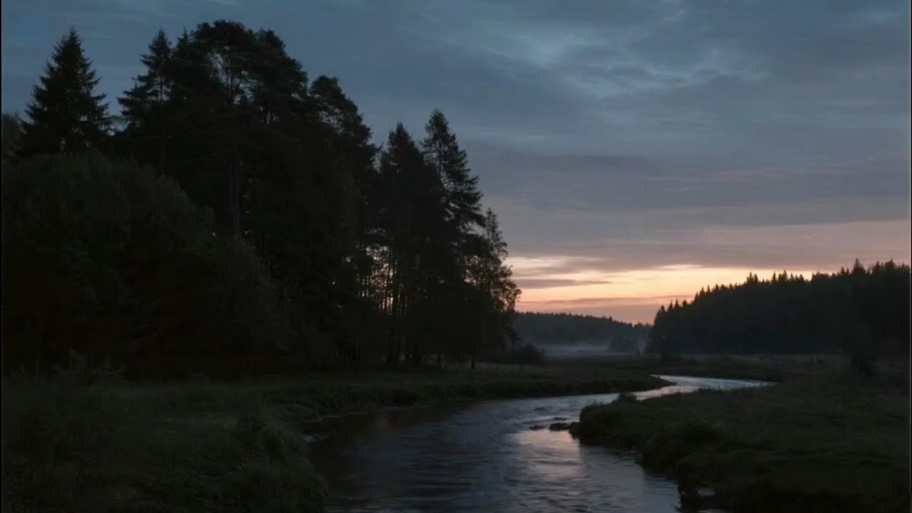 Twilight Stream - Gentle River Sounds at Dusk for Deep Sleep & Calm Focus