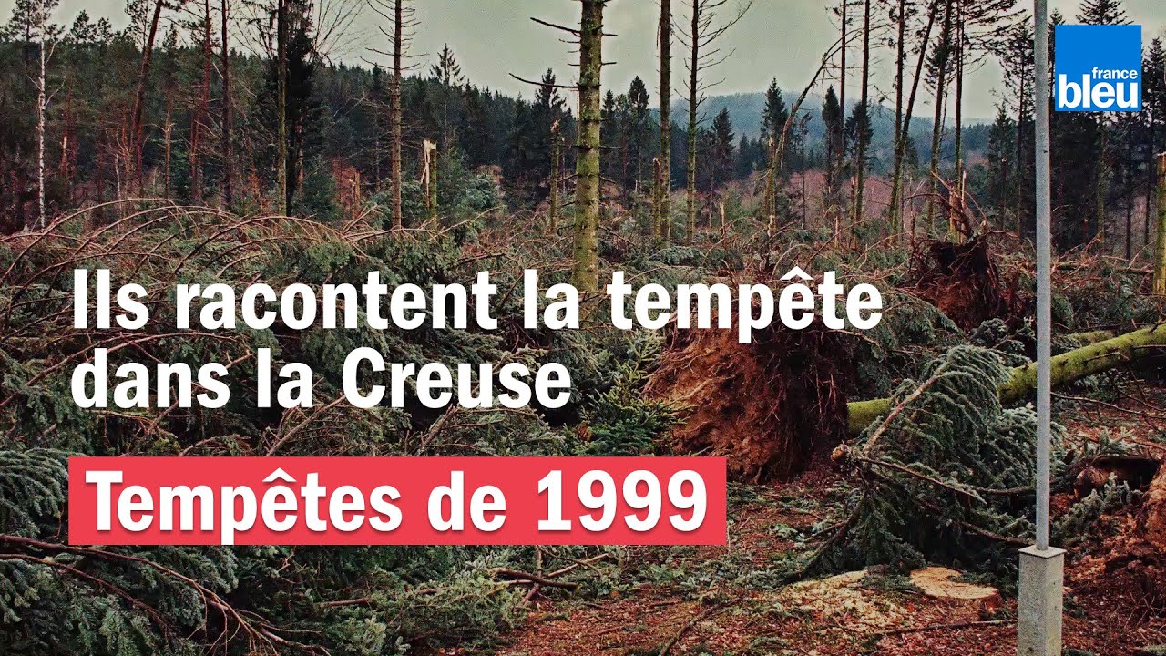 Tempêtes de décembre 1999 | 20 ans après, les Creusois se souviennent