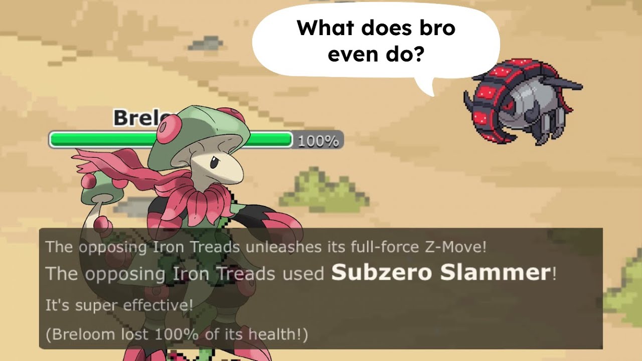 I tried to make Breloom work in Gen 9 National Dex (painful)