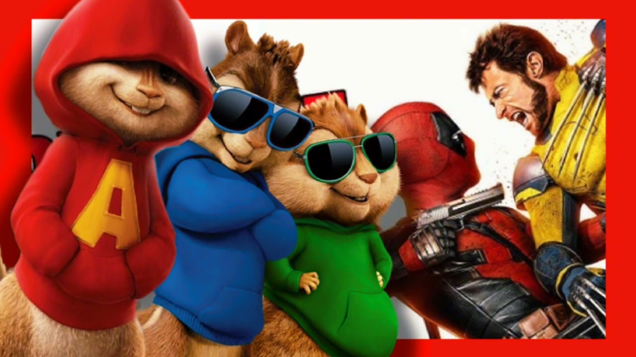 Alvin e os Esquilos Cantando Bye Bye Bye em Português (música do Deadpool & Wolverine)