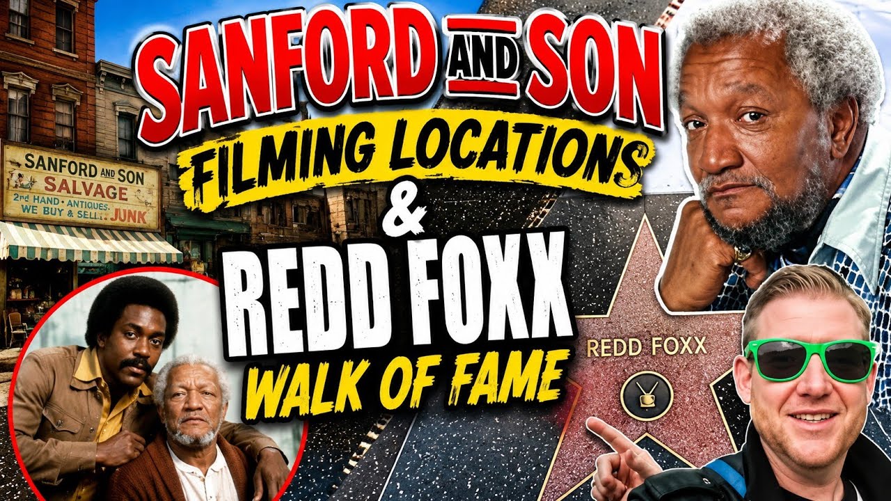 SANFORD AND SON Filming Locations & REDD FOXX Walk of Fame