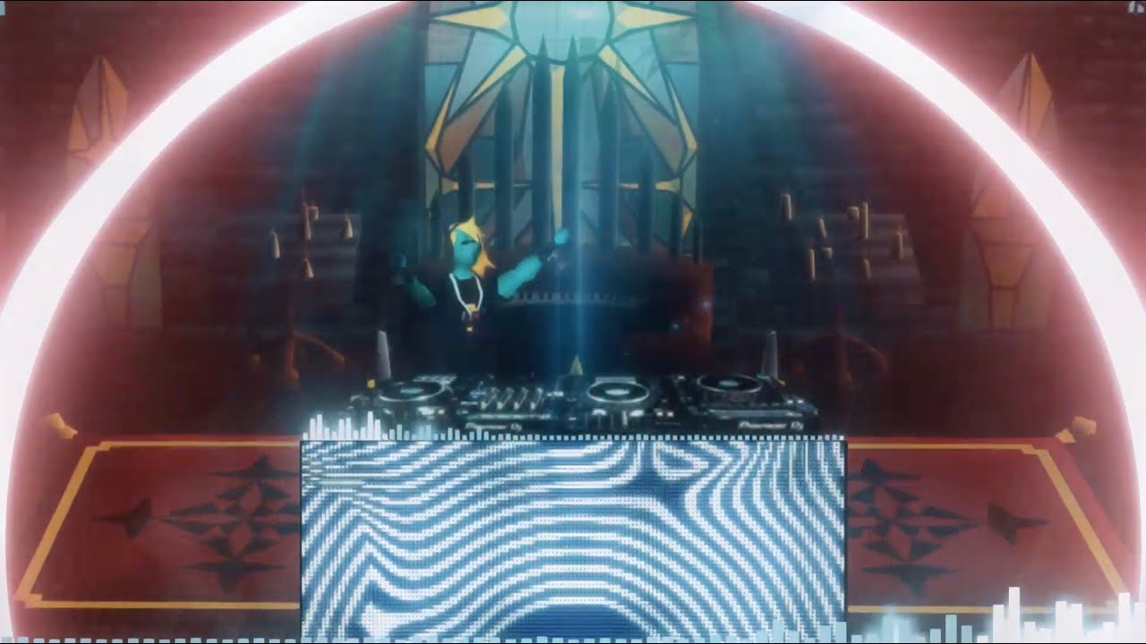 RuneScape Rave: Live From Lumbridge (OSRS DnB / LoFi DJ Set) (In-Game Visualizer)