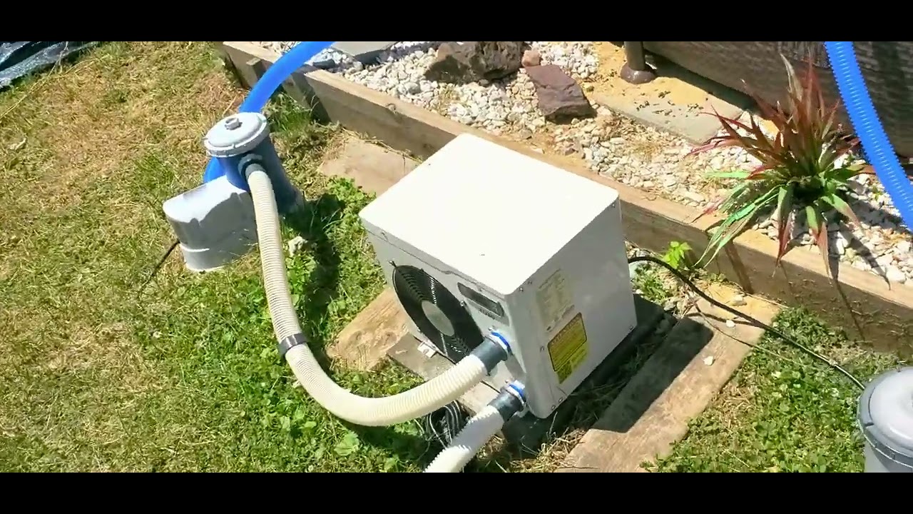 Ther ECOPOOLTECH pool heater.