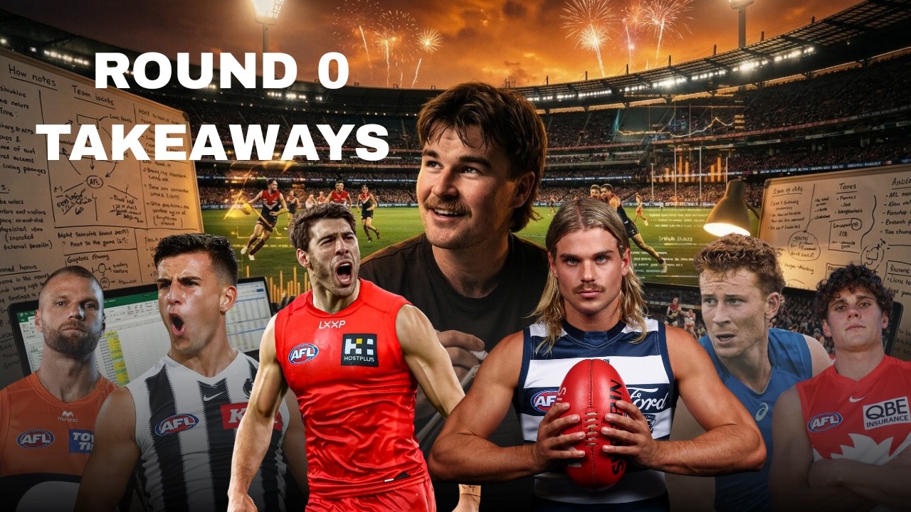 Everything I Learned From EVERY AFL Opening Round Game...