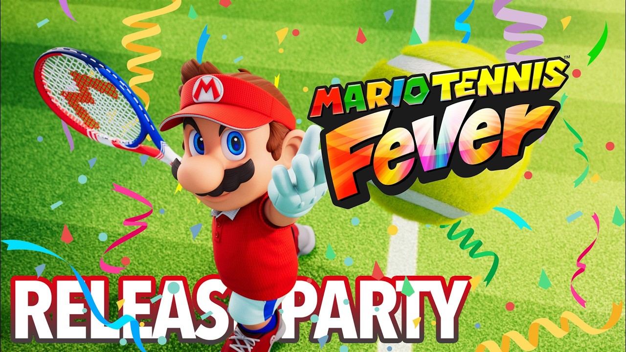 Game, Set, Hype! | Mario Tennis Fever Launch Party